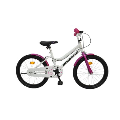 DINAMIC Dječji bicikl 20", rozo bijeli